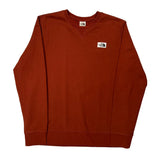The North Face Sweatshirt - XL Red Cotton