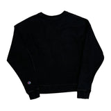 Reverse Weave Champion Sweatshirt - Small Black Cotton
