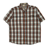 Carhartt Checked Short Sleeve Shirt - XL Multicoloured Cotton
