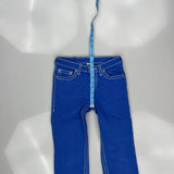 True Religion Contrast Stitch Jeans - 26W US 0 Blue Cotton