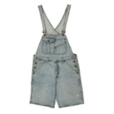 Guess Baggy Dungarees - Large Light Wash Denim