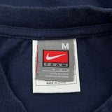 Michigan Nike College T-Shirt - Medium Navy Cotton