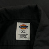 Dickies Short Sleeve Shirt - XL Gray Cotton