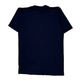 Spartans Roots Athletics Single Stitch T-Shirt - Medium Navy Cotton