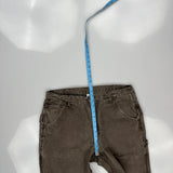 Unbranded Carpenter Trousers - 36W 30L Brown Cotton