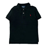 Age 6 Polo By Ralph Lauren Polo Shirt - XS Black Cotton