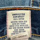 True Religion Denim Shorts - 30W UK 8 Blue Cotton