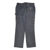 Carhartt Carpenter Pants - 30W 30L Gray Cotton