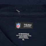 Chicago Bears Nfl T-Shirt - XL Navy Cotton