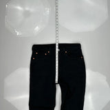 Levis 501 Jeans - 32W 30L Black Cotton