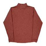 Carhartt 1/4 Zip - XL Red Polyester