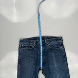 501 Levis Jeans - 36W 29L Blue Cotton