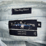 Polo By Ralph Lauren Oversized Shirt - XL Light Wash Cotton