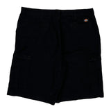 Dickies Cargo Shorts - 36W 11L Black Polyester Blend