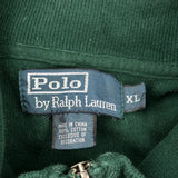 Polo By Ralph Lauren 1/4 Zip - XL Green Cotton