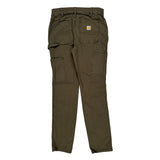 Carhartt Cargo Trousers - 28W UK 8 Green Cotton