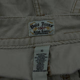 Ralph Lauren Cord Trousers - 34″ Waist Beige Cotton