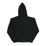Champion Hoodie - Large Black Cotton Blend