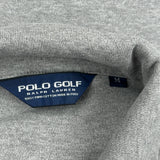 Polo By Ralph Lauren 1/4 Zip - Medium Gray Cotton