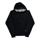 Champion Hoodie - Small Black Cotton