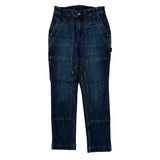 Duluth Carpenter Jeans - 28W UK 8 Dark Wash Denim