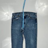 501 Levis Jeans - 36W 30L Blue Cotton