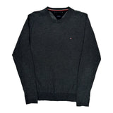 Tommy Hilfiger Sweater - Large Gray Cotton