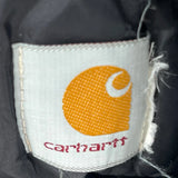 Faded Carhartt Arctic Jacket - Medium Black Cotton