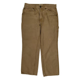 Schmidt Carpenter Pants - 34W 30L Brown Cotton