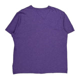 Polo By Ralph Lauren T-Shirt - Large Purple Cotton