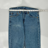505 Levis Jeans - 32W 30L Blue Cotton