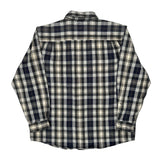 Carhartt Checked Flannel Shirt - XL Blue Cotton