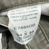 Unbranded Carpenter Pants - 34W 32L Gray Cotton