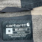 Carhartt Checked Flannel Shirt - Medium Beige Cotton