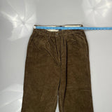 Polo By Ralph Lauren Cord Pants - 29″ Waist Brown Cotton
