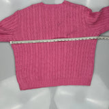 Ralph Lauren Jumper - Large Pink Cotton