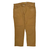 Carhartt Carpenter Trousers - 38W 30L Brown Cotton