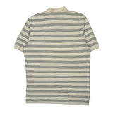 Polo By Ralph Lauren Striped Polo Shirt - XL Cream Cotton