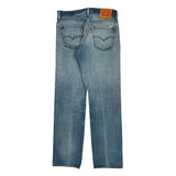 501 Levis Jeans - 33W 30L Light Wash Denim