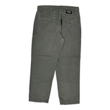 Polo By Ralph Lauren Trousers - 32W 30L Grey Cotton