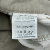 Wrangler Cargo Pants - 38W 30L Khaki Cotton