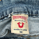 True Religion Skinny Jeans - 28W US 2 Blue Cotton