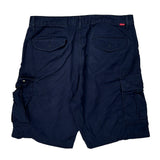 Levis Cargo Shorts - 34W 11L Navy Cotton