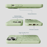 Sage Green Cacti iPhone 13 Pro Max Case