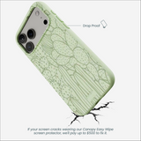 Sage Green Cacti iPhone 17 Pro Max Case