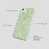 Sage Green Cacti iPhone 6/6s/7/8/SE Case