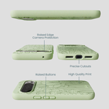 Sage Green Cacti Google Pixel 10 Pro XL Case