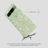 Sage Green Cacti Google Pixel 8 Pro Case