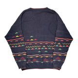 Unbranded Sweater - XL Navy Cotton