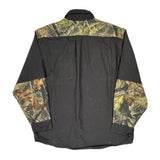 For The Outdoorsmen Trail Crest Camo Shirt - XL Black Cotton